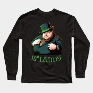 Neckbeard Leprechaun ☘ Long Sleeve T-Shirt